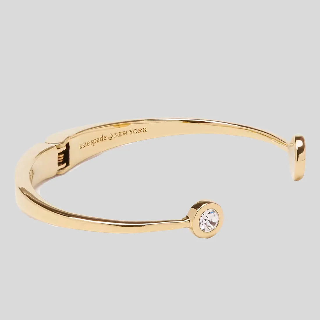 Kate Spade Bags KATE SPADE Spot The Spade Open Hinge Bangle Black O0RU1340