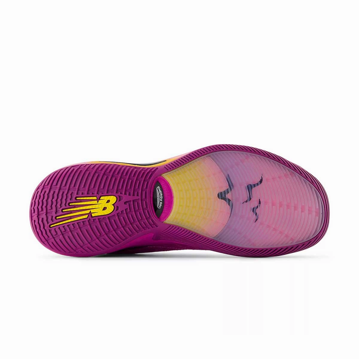 Kawhi IV 'Purple Punch Signal Pink' New Balance sneaker close-ups