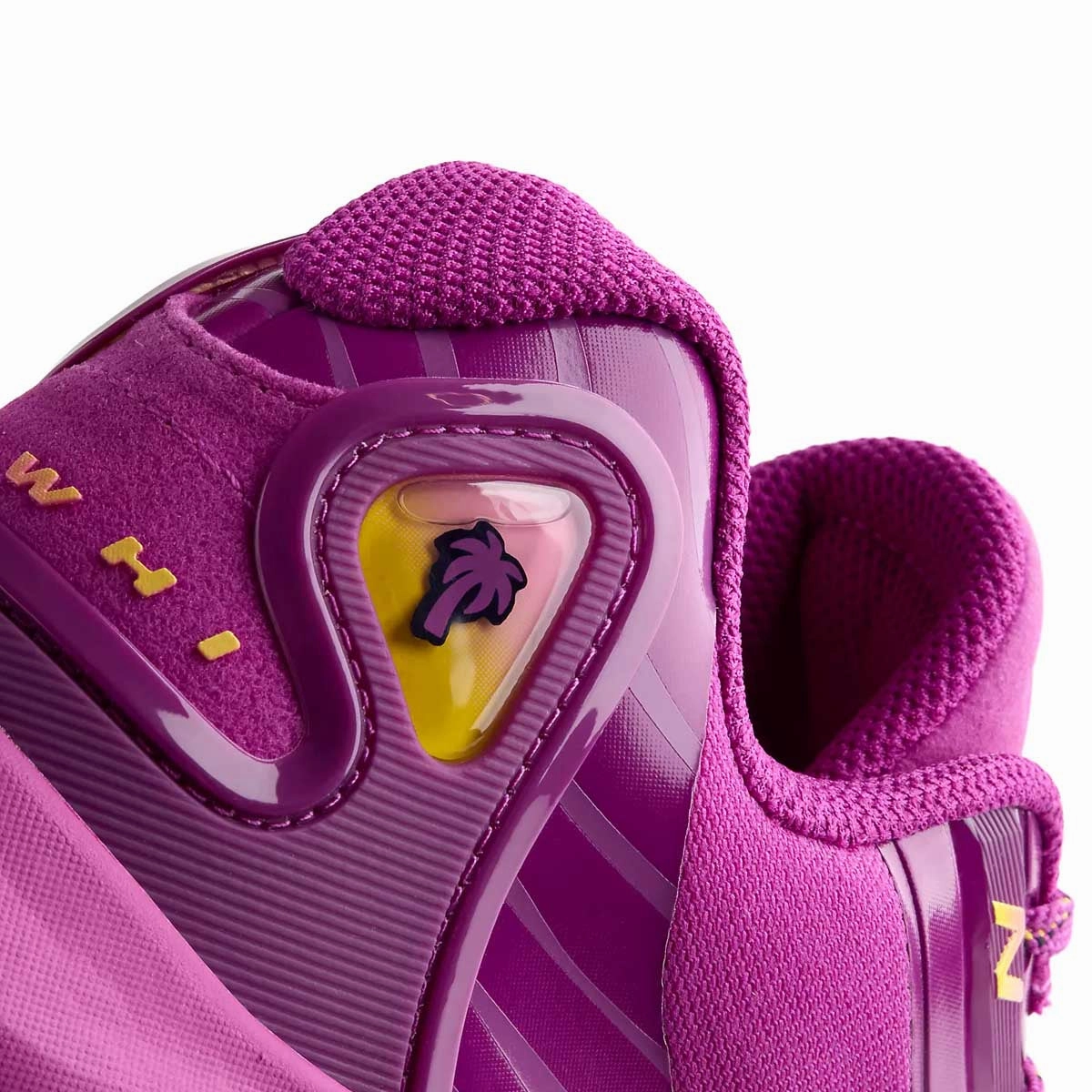 Kawhi IV 'Purple Punch Signal Pink' New Balance sneaker close-ups