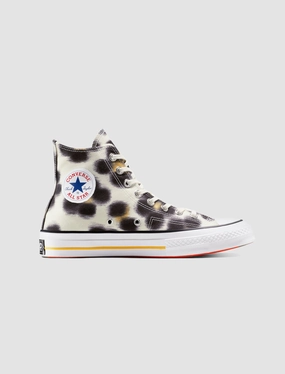 KENZO X CHUCK 70 HI "SWEET CORN/SOLAR POWER/SPICY ORANGE" Retro-style canvas trainers