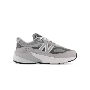 Kids 990v6 'Grey Silver' New Balance retro-inspired sneakers