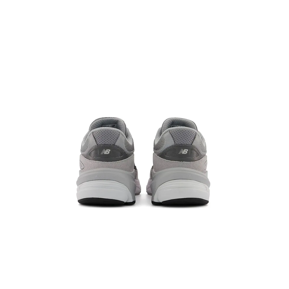Kids 990v6 'Grey Silver' New Balance sneaker close-ups