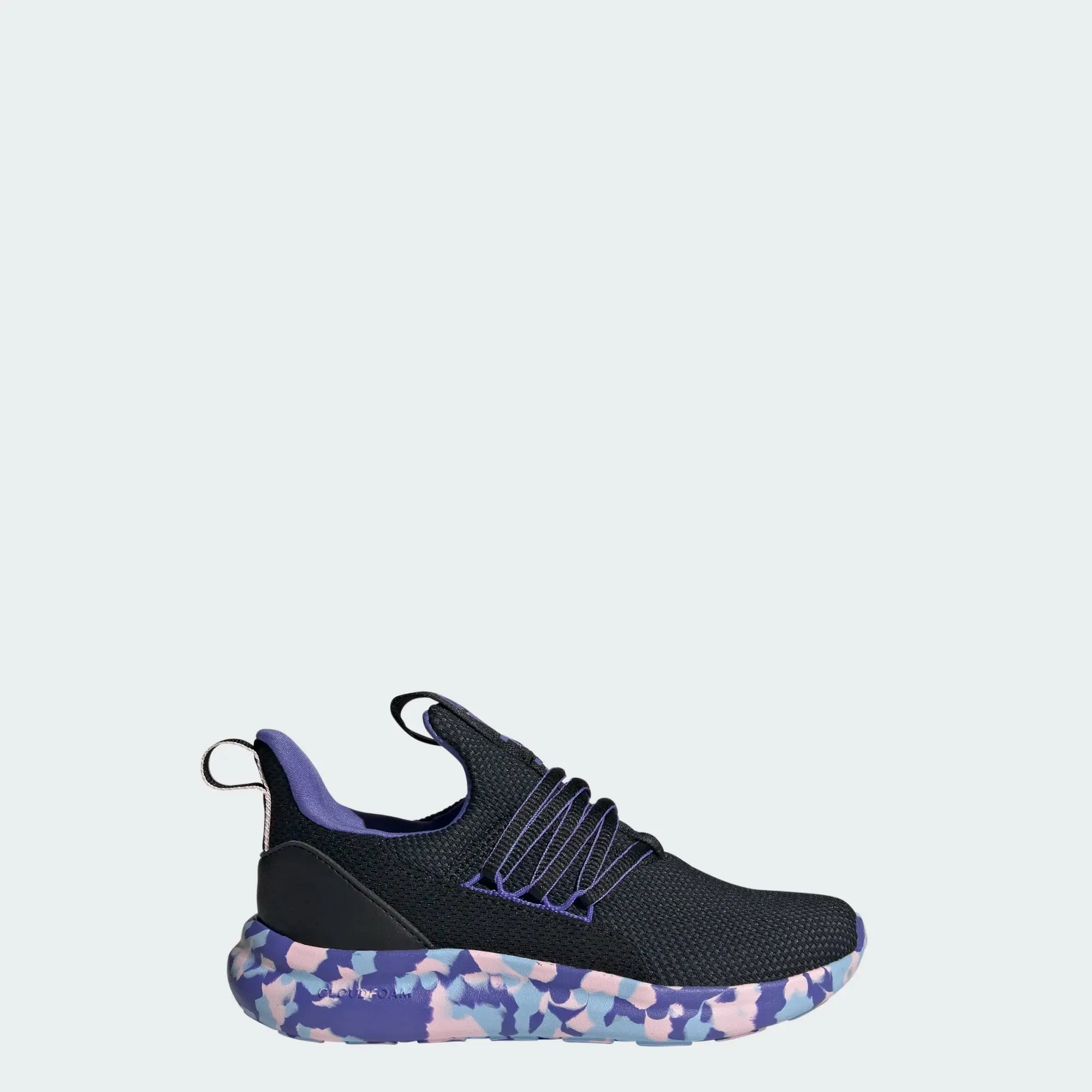 Kids' Lite Racer Adapt 7 Adidas casual trainers with cushioned soles