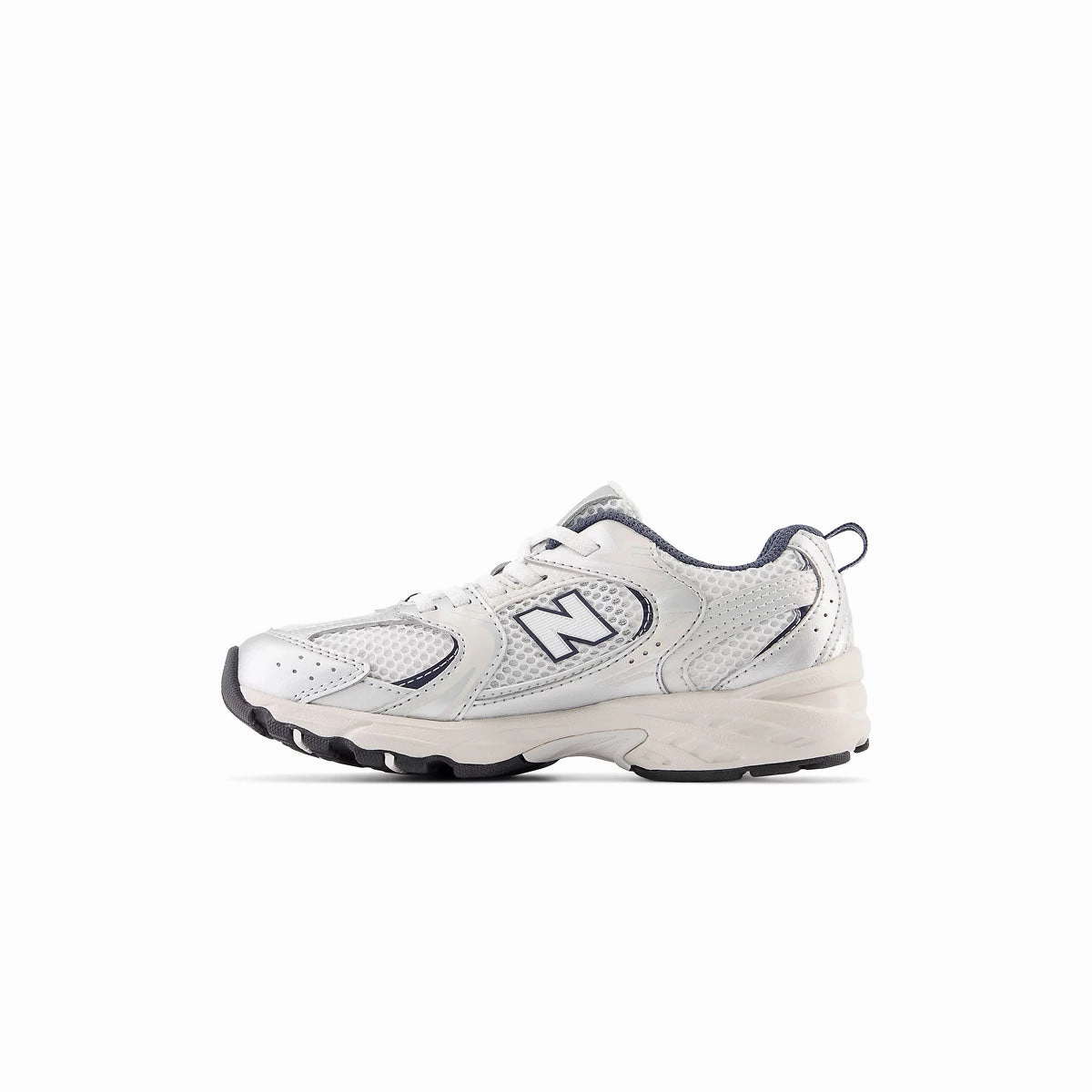 Kids 530 'Summer Fog Nimbus Cloud' New Balance sneaker close-ups