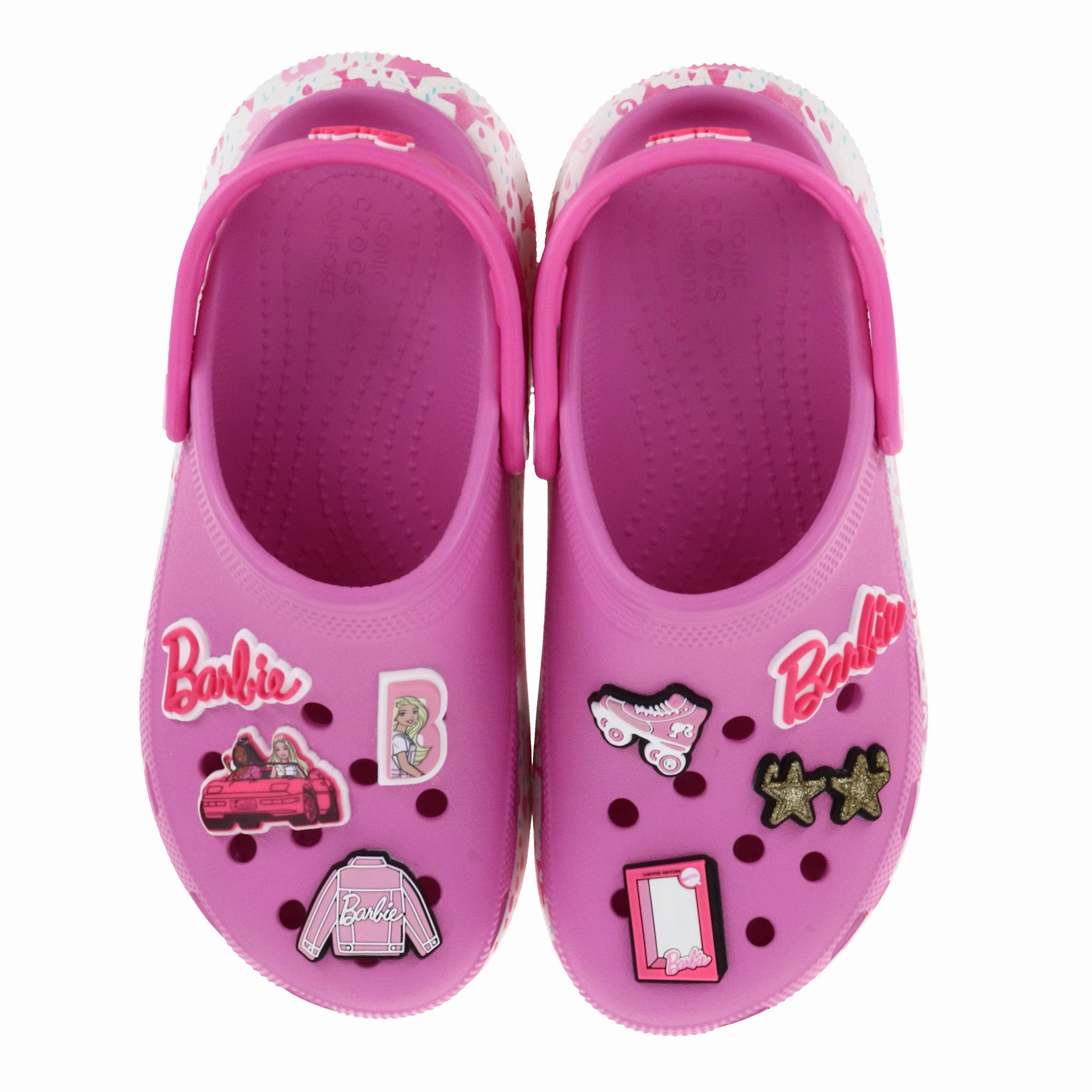 Kids' Barbie Cutie Crush Clog Crocs slip-on shoes for casual use