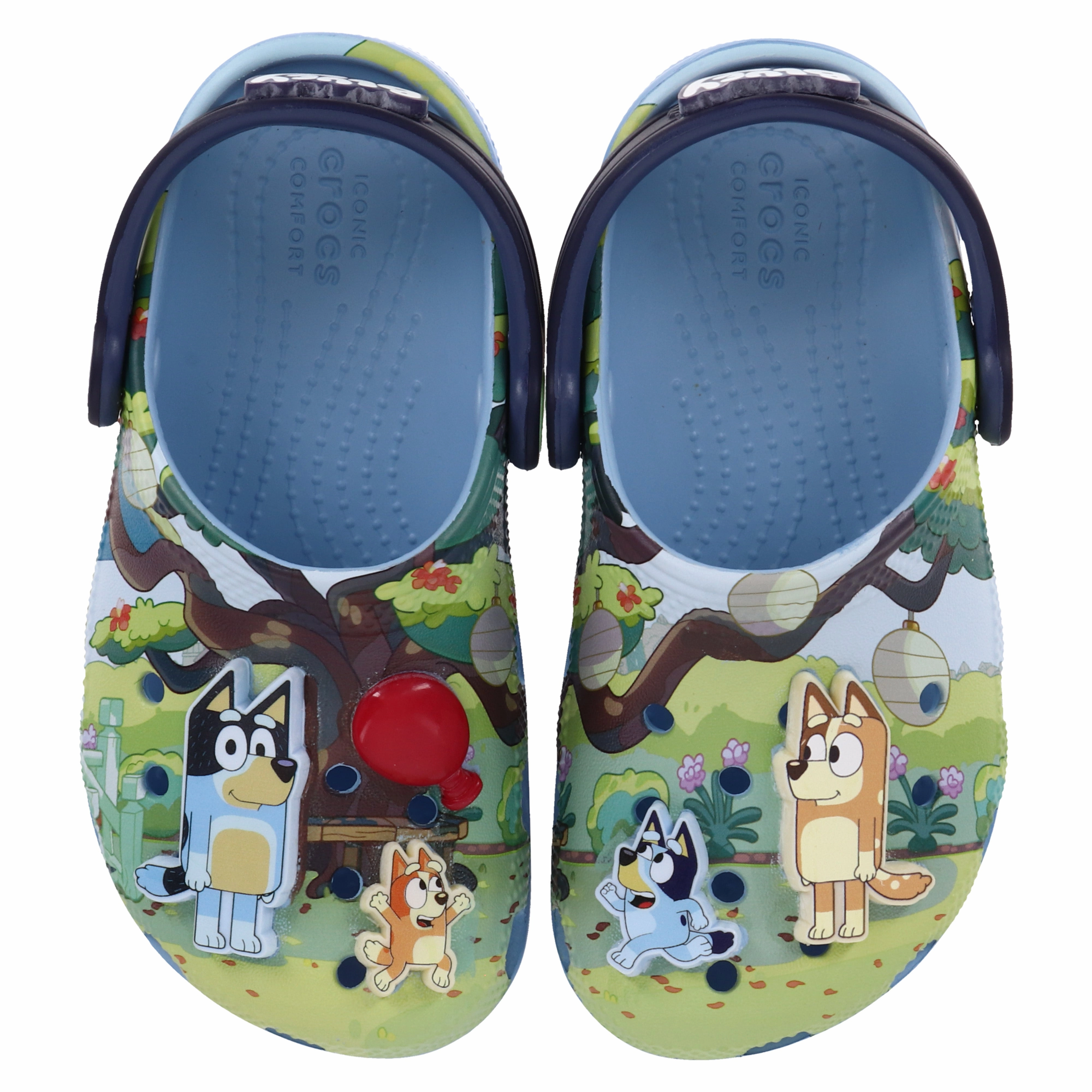 Kids' Bluey Classic Clog Crocs slip-on shoes for casual use