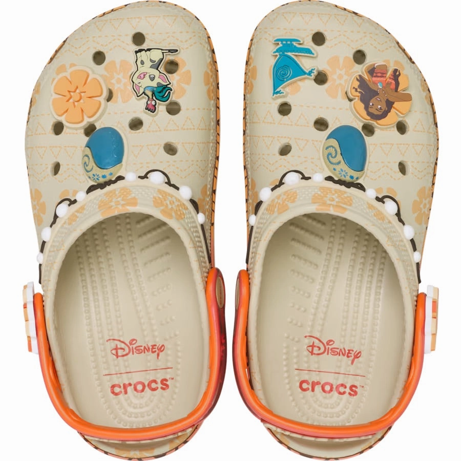 Kids' Disney Moana Classic Clog Slip-On Shoes