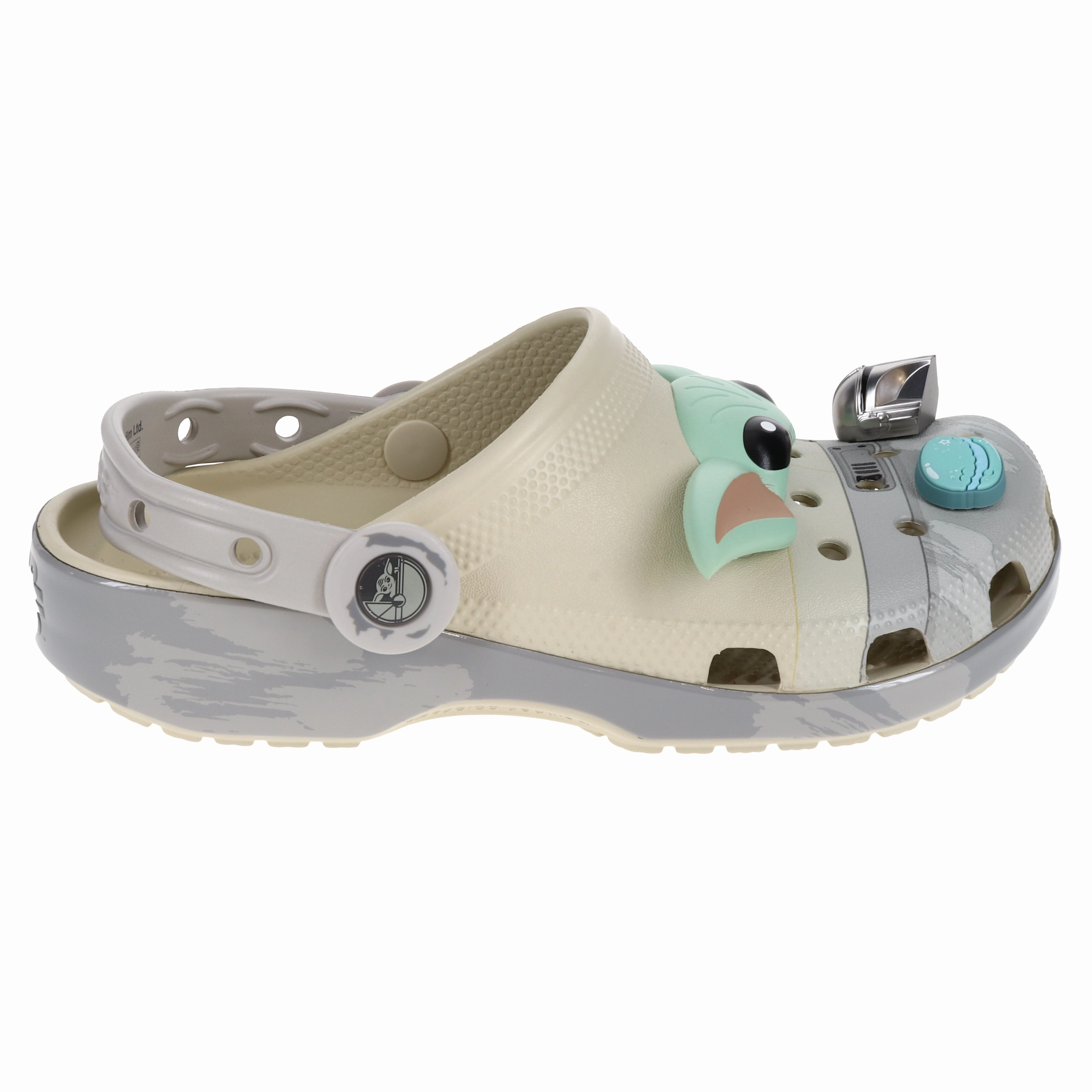 Kids' Grogu Classic Clog Slip-On Shoes