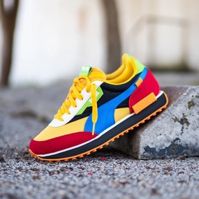 KIDS Puma Future Rider Candy Bar (Multi) Puma trendy footwear styles