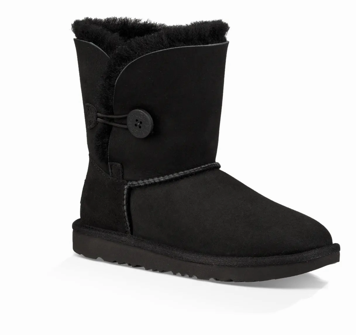 Kids UGG Bailey Button II  Cozy Sheepskin Boot with Versatile Style Ugg cozy winter footwear styles