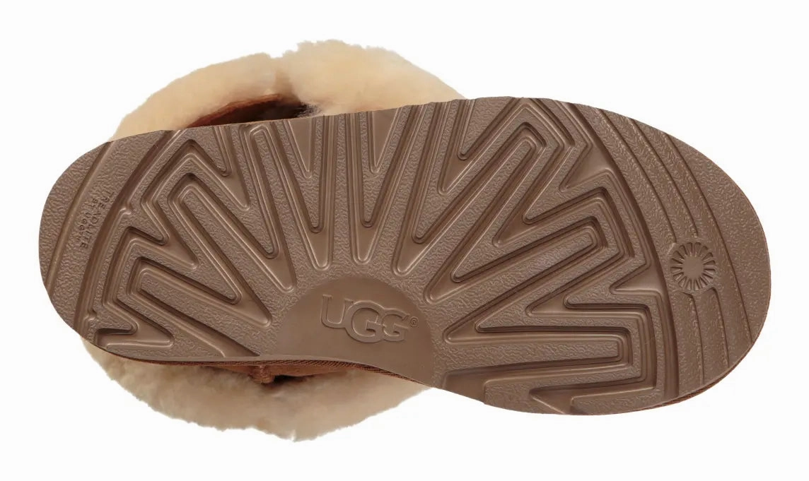 Kids UGG Bailey Button II  Cozy Sheepskin Boot with Versatile Style Ugg cozy footwear visuals