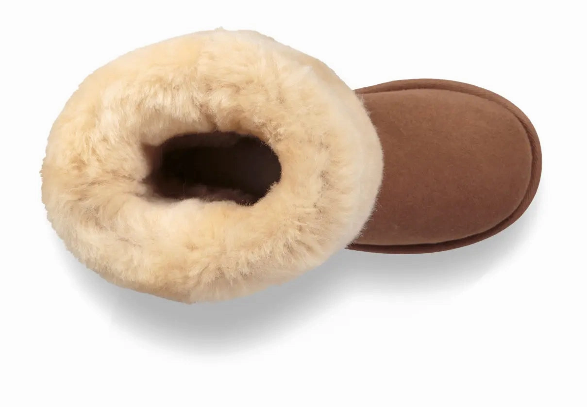 Kids UGG Classic Tall II  Iconic Sheepskin Boot with All-Day Comfort Ugg cozy footwear visuals
