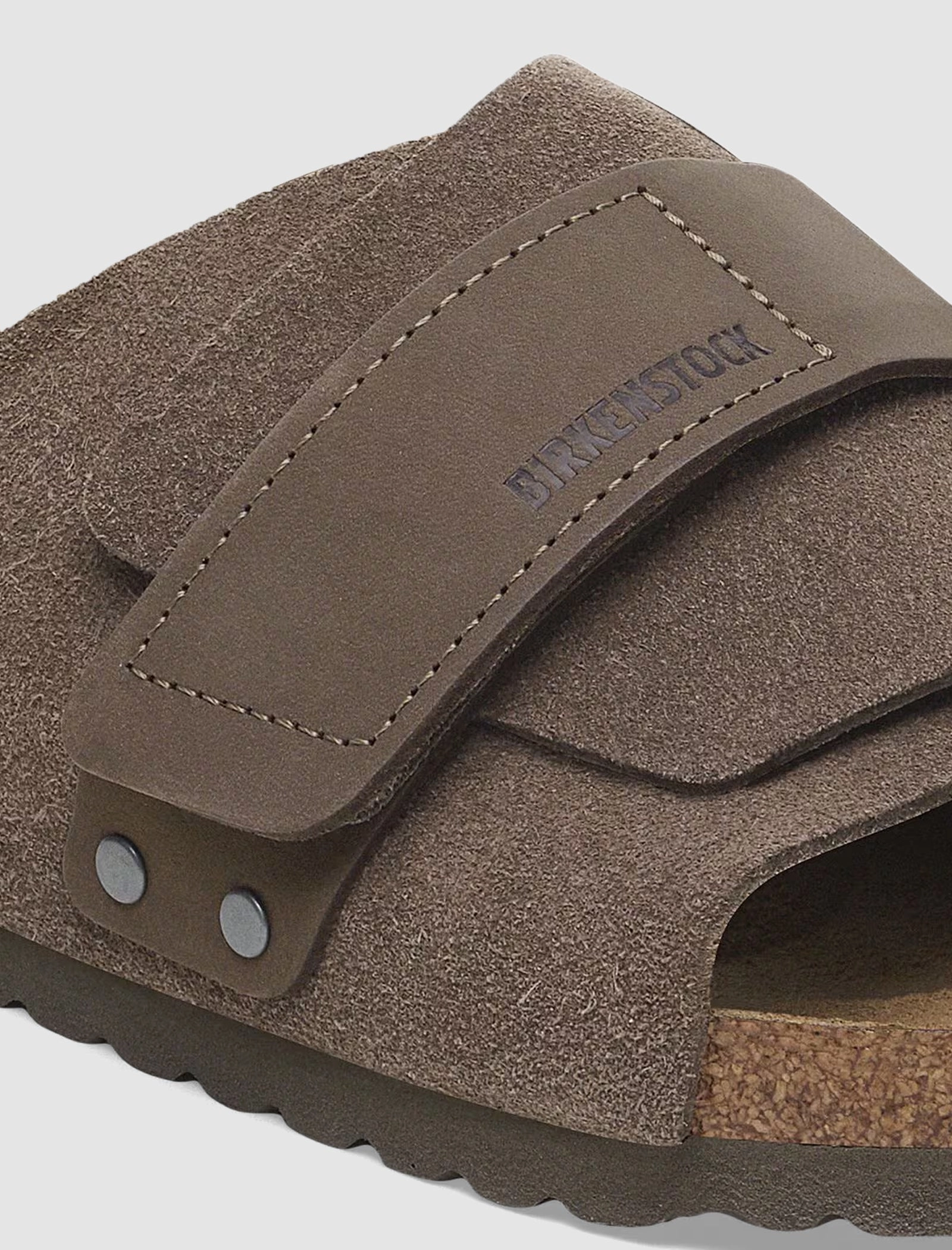 KYOTO NUBUCK LEATHER/SUEDE "GRAY" Arch Support Footbeds