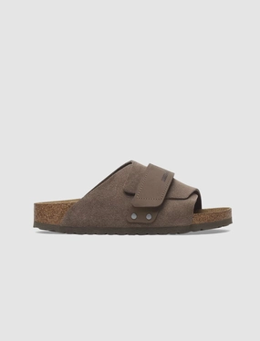 KYOTO NUBUCK LEATHER/SUEDE "GRAY" Birkenstock shoe designs