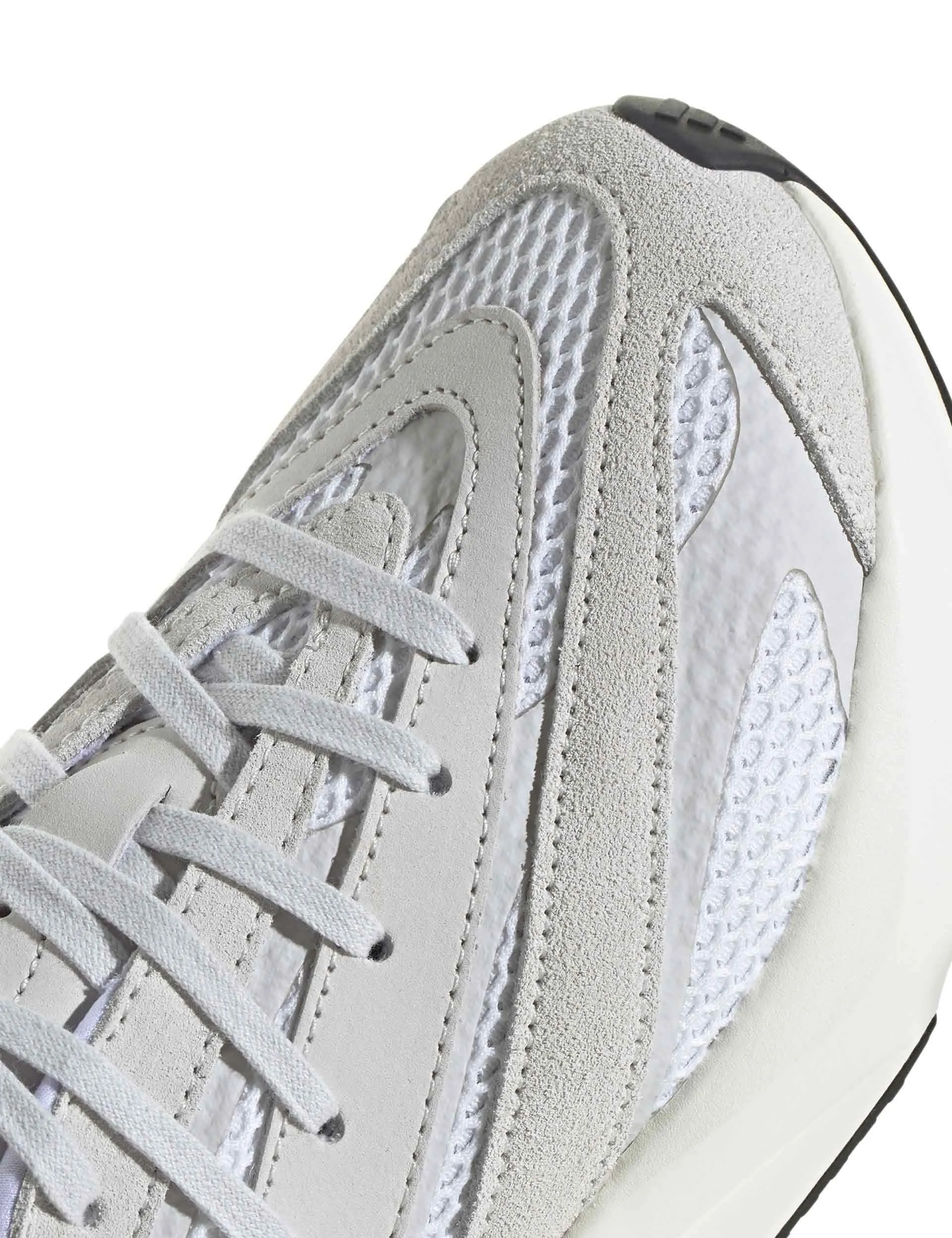 Lightblaze Shoes - Crystal White/Cloud White/Grey One Adidas trendy casual shoe styles