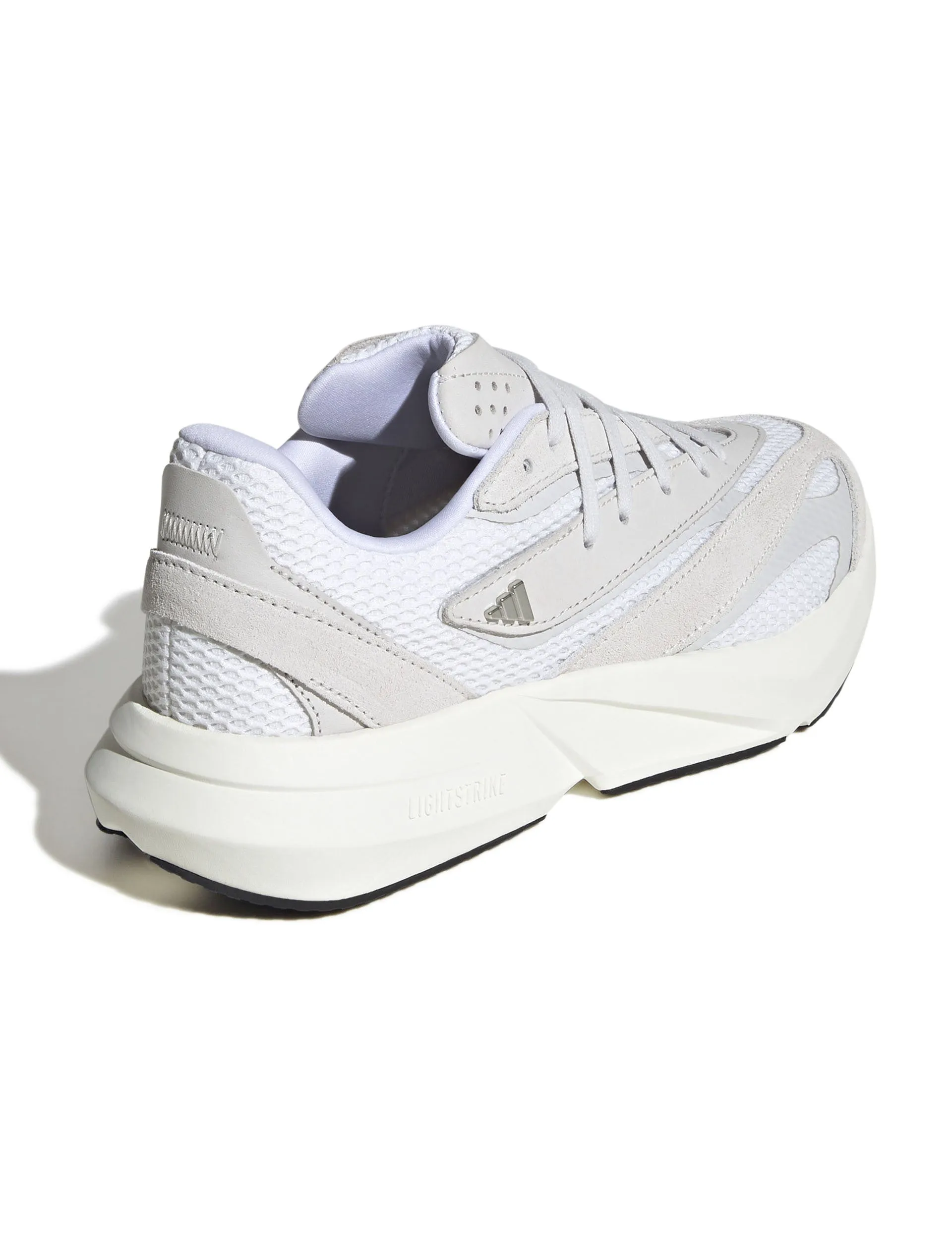 Lightblaze Shoes - Crystal White/Cloud White/Grey One Adidas trendy casual shoe styles