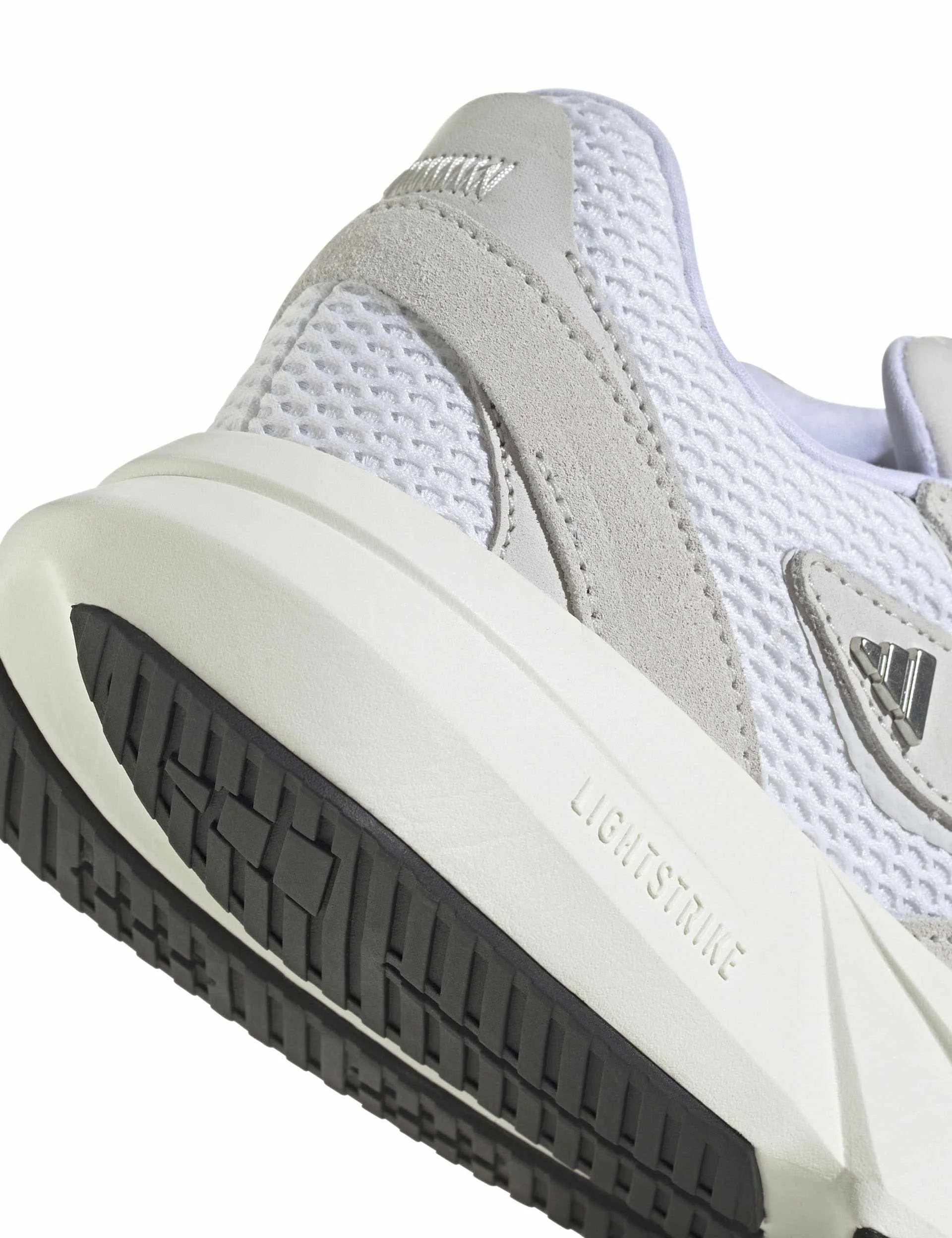 Lightblaze Shoes - Crystal White/Cloud White/Grey One Adidas trendy casual shoe styles