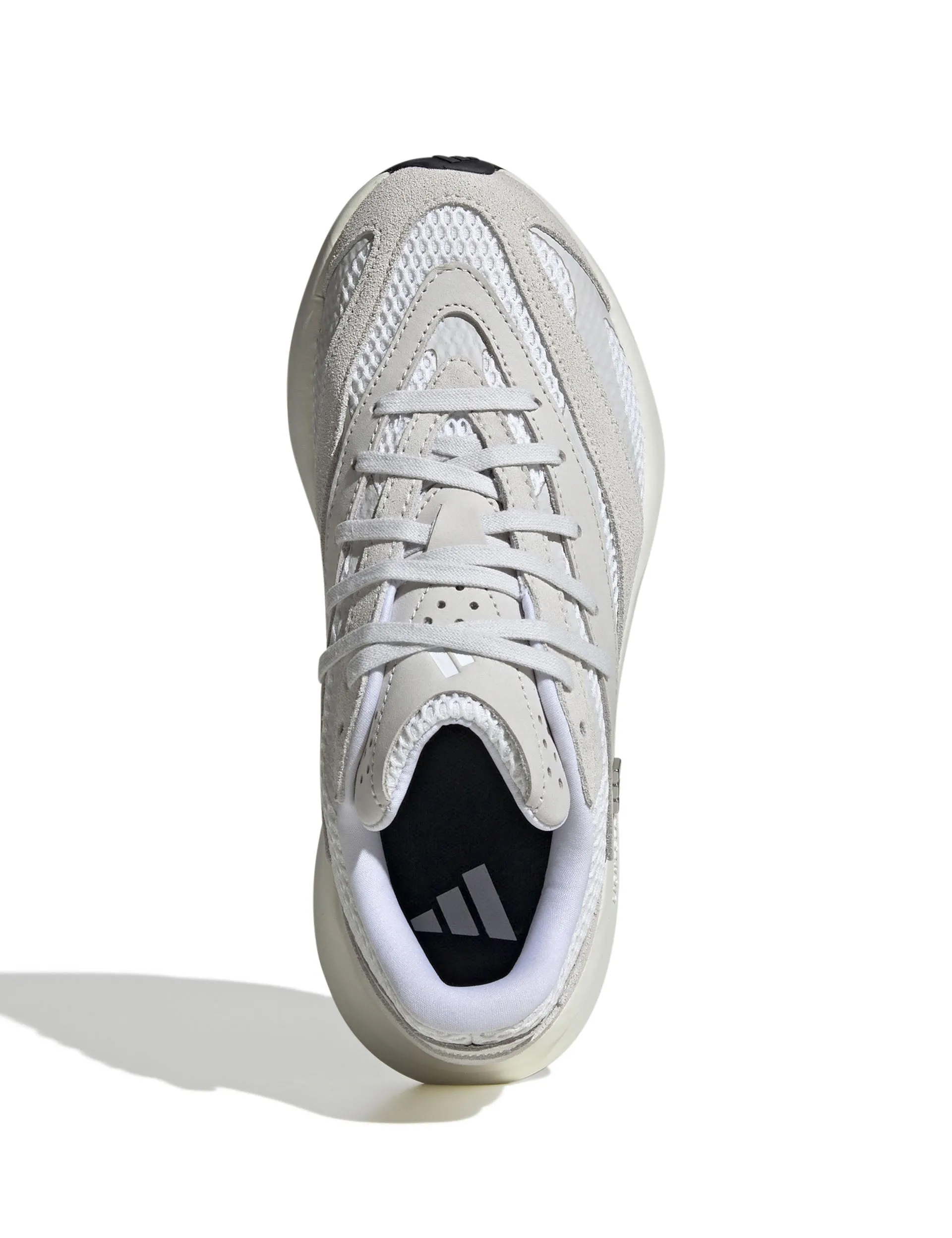 Lightblaze Shoes - Crystal White/Cloud White/Grey One Adidas trendy casual shoe styles