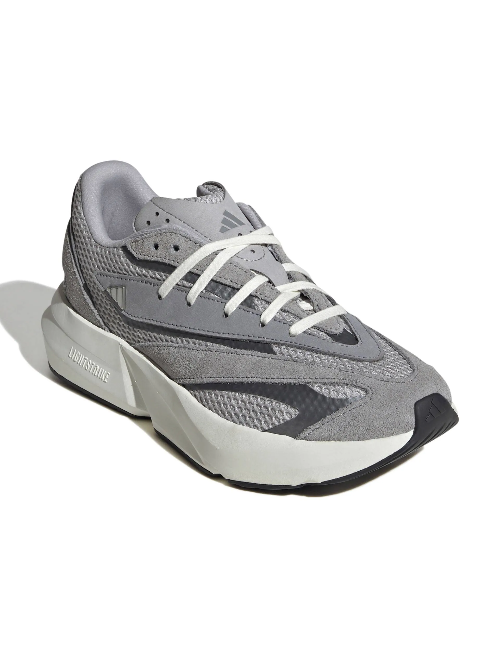 Lightblaze Shoes - Grey Two/Grey Three/Iron Metallic Adidas trendy casual shoe styles