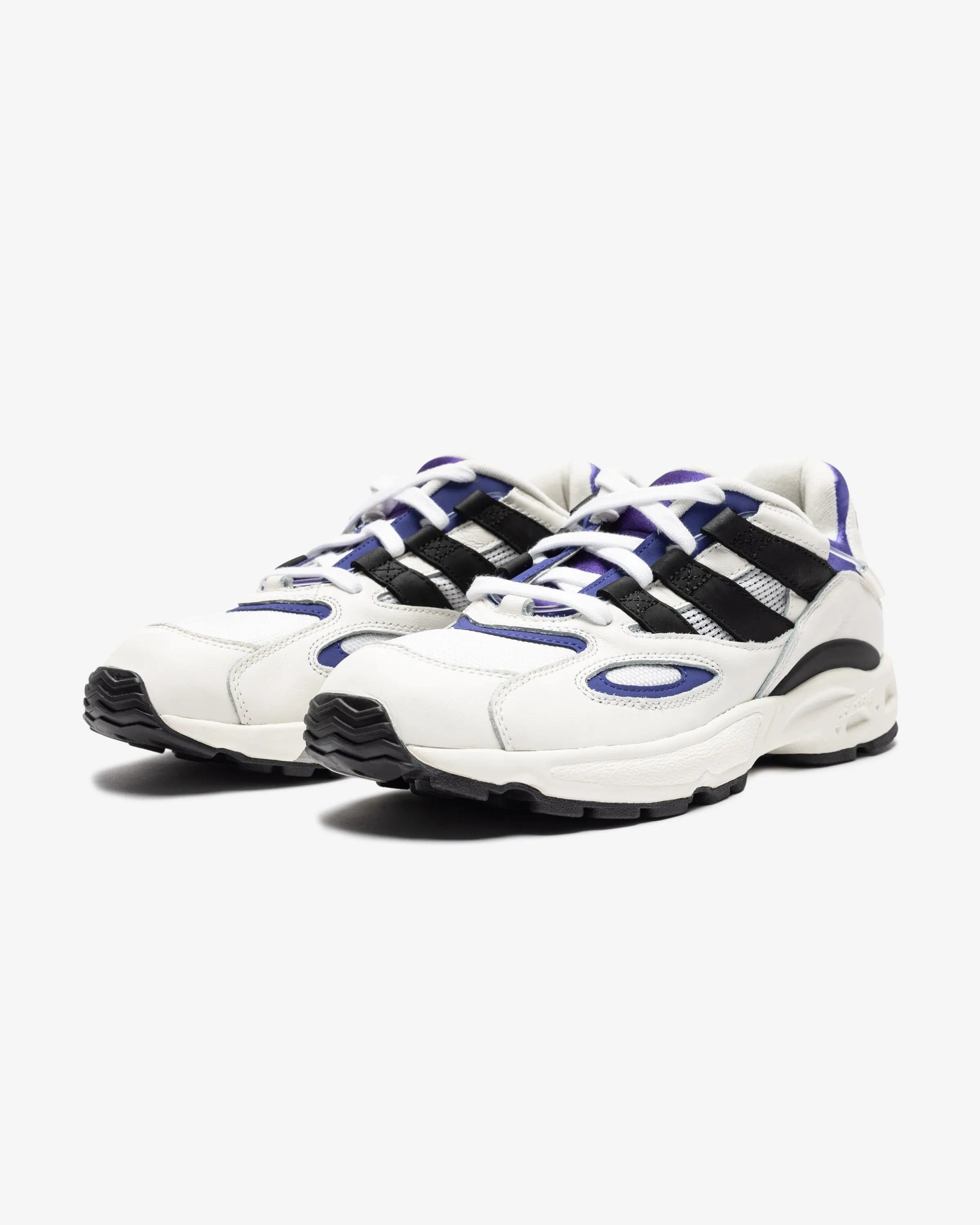 LXCON 94 - FTWWHT/CBLACK/ENEINK Adidas sporty casual shoes with three-stripe design