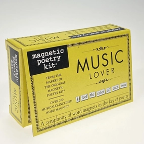 Magnetic Poetry - Music Lover