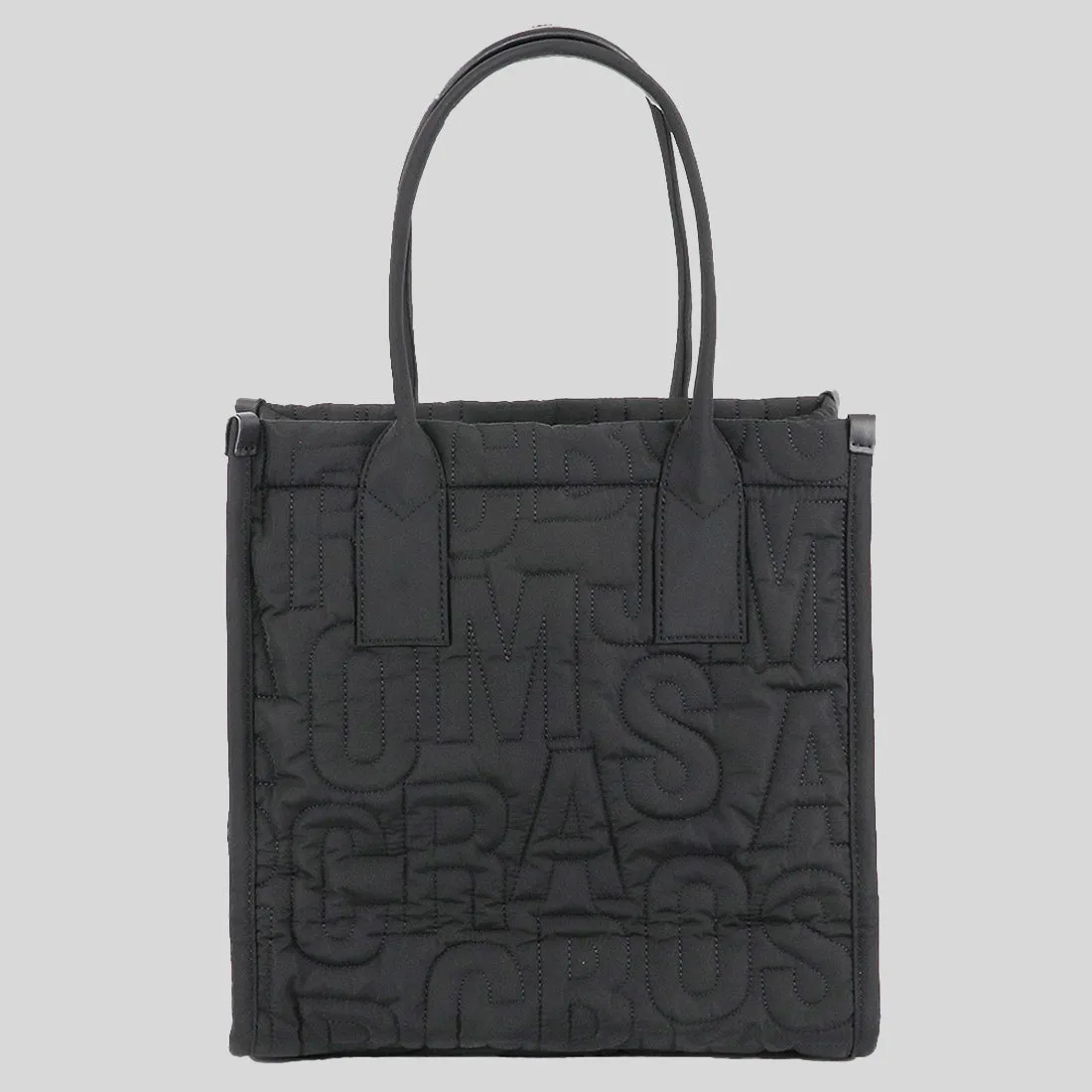 Marc Jacobs Bags MARC JACOBS Large Quilted Logo Nylon Tote Black 4S4HTT008H02