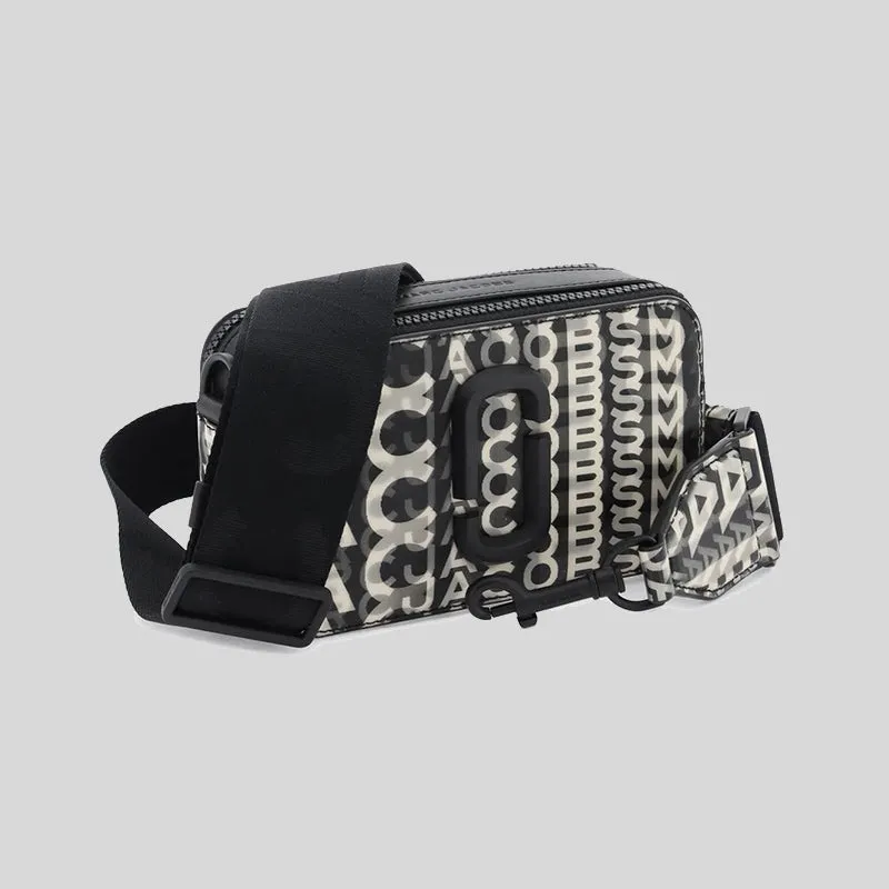 Marc Jacobs Bags MARC JACOBS Monogram Lenticular Snapshot Black/White 2R3HCR003H01