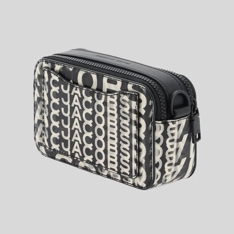 Marc Jacobs Bags MARC JACOBS Monogram Lenticular Snapshot Black/White 2R3HCR003H01