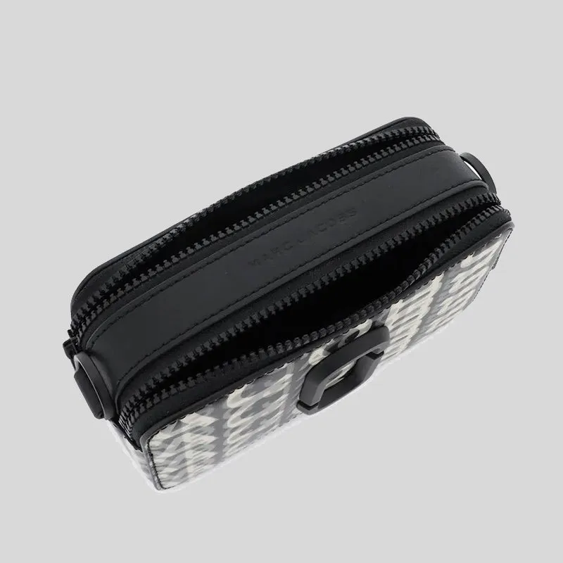 Marc Jacobs Bags MARC JACOBS Monogram Lenticular Snapshot Black/White 2R3HCR003H01