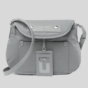 Marc Jacobs Bags MARC JACOBS Preppy Natasha Nylon Crossbody Rock Grey M0014625