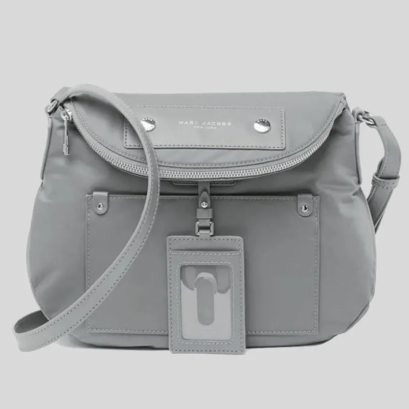 Marc Jacobs Bags MARC JACOBS Preppy Natasha Nylon Crossbody Rock Grey M0014625