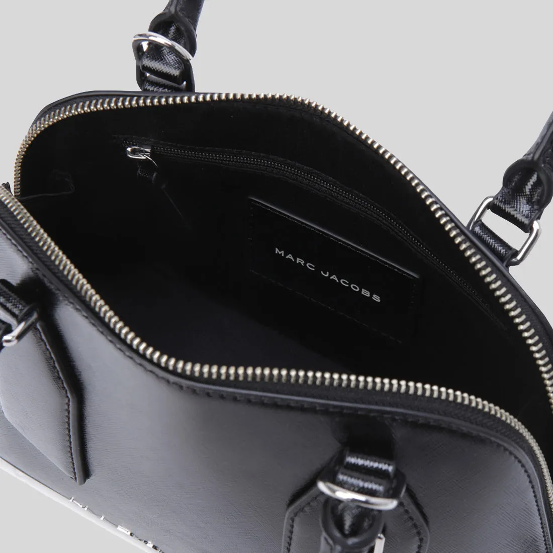Marc Jacobs Bags MARC JACOBS Small Leather Dome Satchel Crossbody Bag Black 4S4HSC003H02