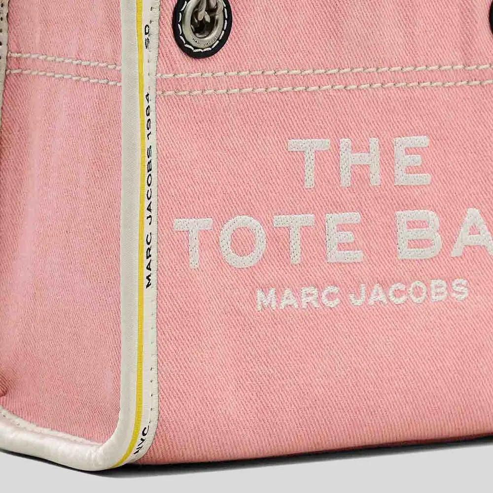 Marc Jacobs Bags MARC JACOBS The Denim Chain Crossbody Tote Bag Ribbon Pink 2F4HCR016H05