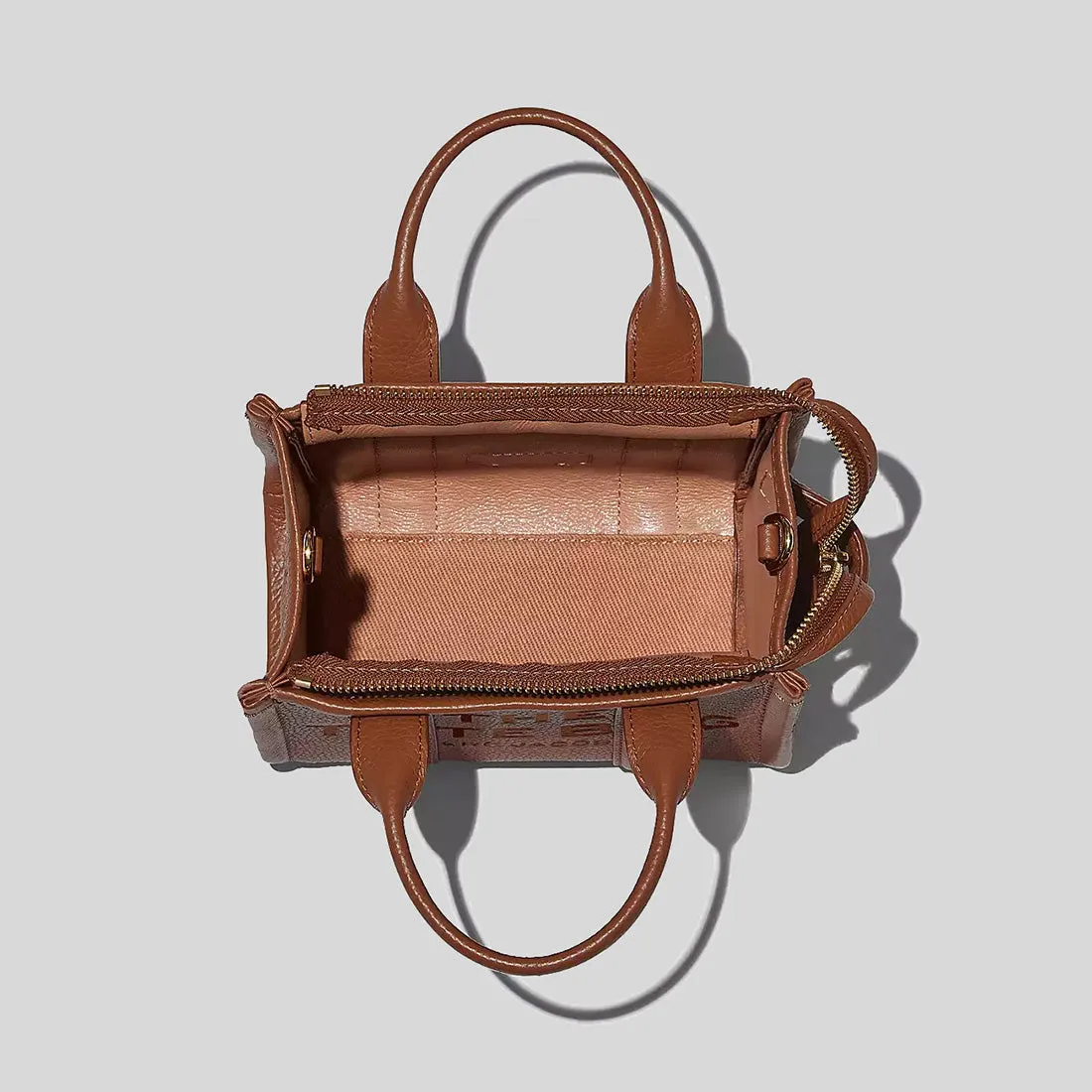 Marc Jacobs Bags MARC JACOBS The Leather Mini Tote Bag Argan Oil H053L01RE22