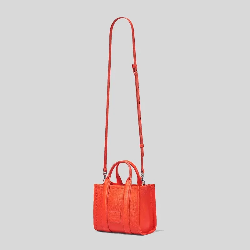 Marc Jacobs Bags Marc Jacobs The Leather Mini Tote Bag Electric Orange H053L01RE22