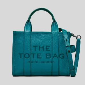 Marc Jacobs Bags MARC JACOBS The Leather Small Tote Bag Traveler Tote Harbor Blue H009L01SP21