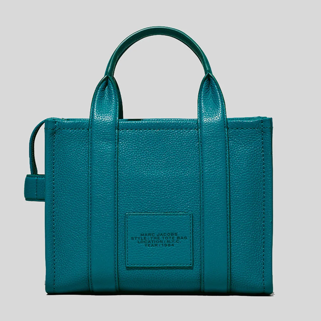 Marc Jacobs Bags MARC JACOBS The Leather Small Tote Bag Traveler Tote Harbor Blue H009L01SP21