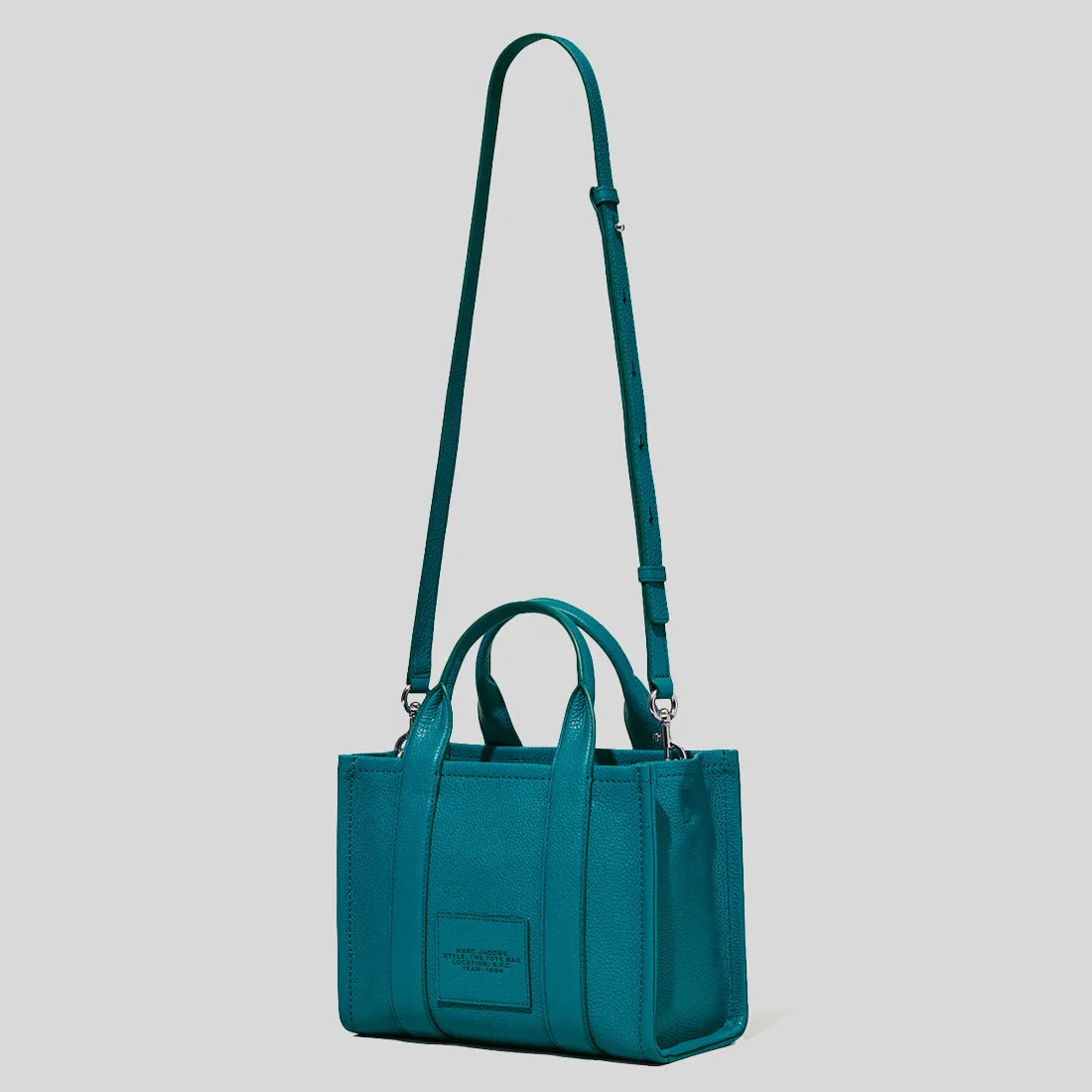 Marc Jacobs Bags MARC JACOBS The Leather Small Tote Bag Traveler Tote Harbor Blue H009L01SP21