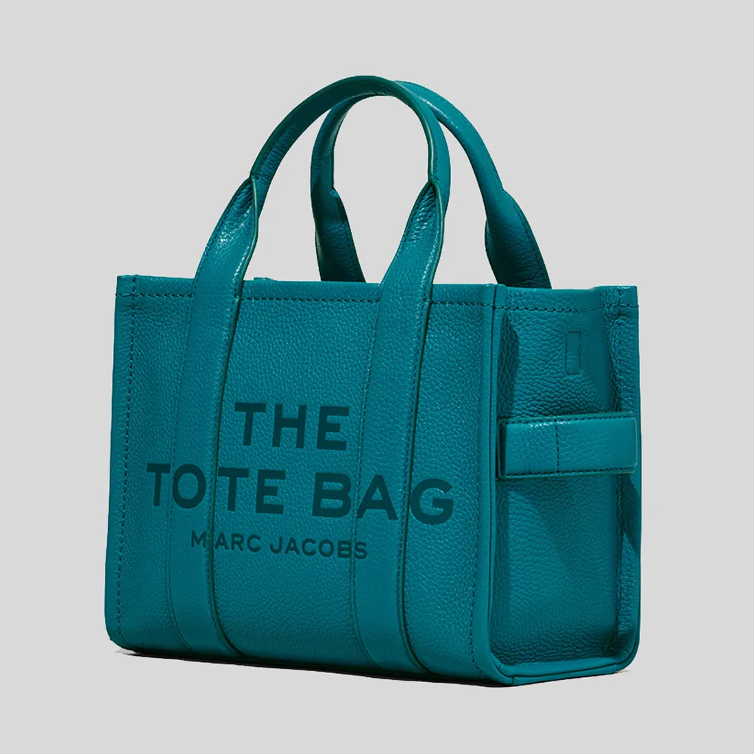 Marc Jacobs Bags MARC JACOBS The Leather Small Tote Bag Traveler Tote Harbor Blue H009L01SP21