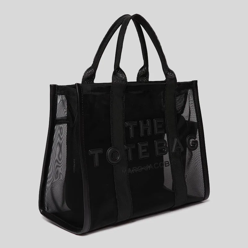 Marc Jacobs Bags Marc Jacobs The Mesh Medium Tote Bag Black H005M06SP21