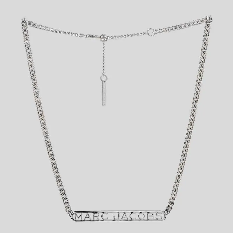 Marc Jacobs Bags MARC JACOBS The Monogram Chain Necklace Silver J305M03FA22