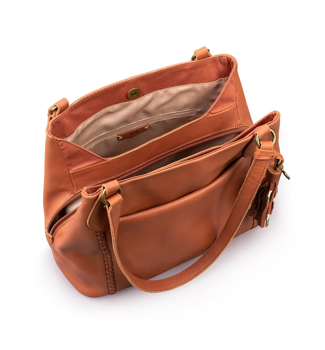 Melrose Leather Satchel Bags The Sak Totes