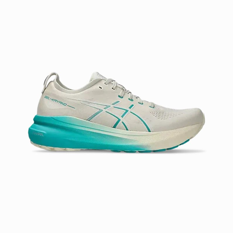 Men's Asics GEL-KAYANO 31 Birch /Wave Teal Gel-Kayano footwear designs