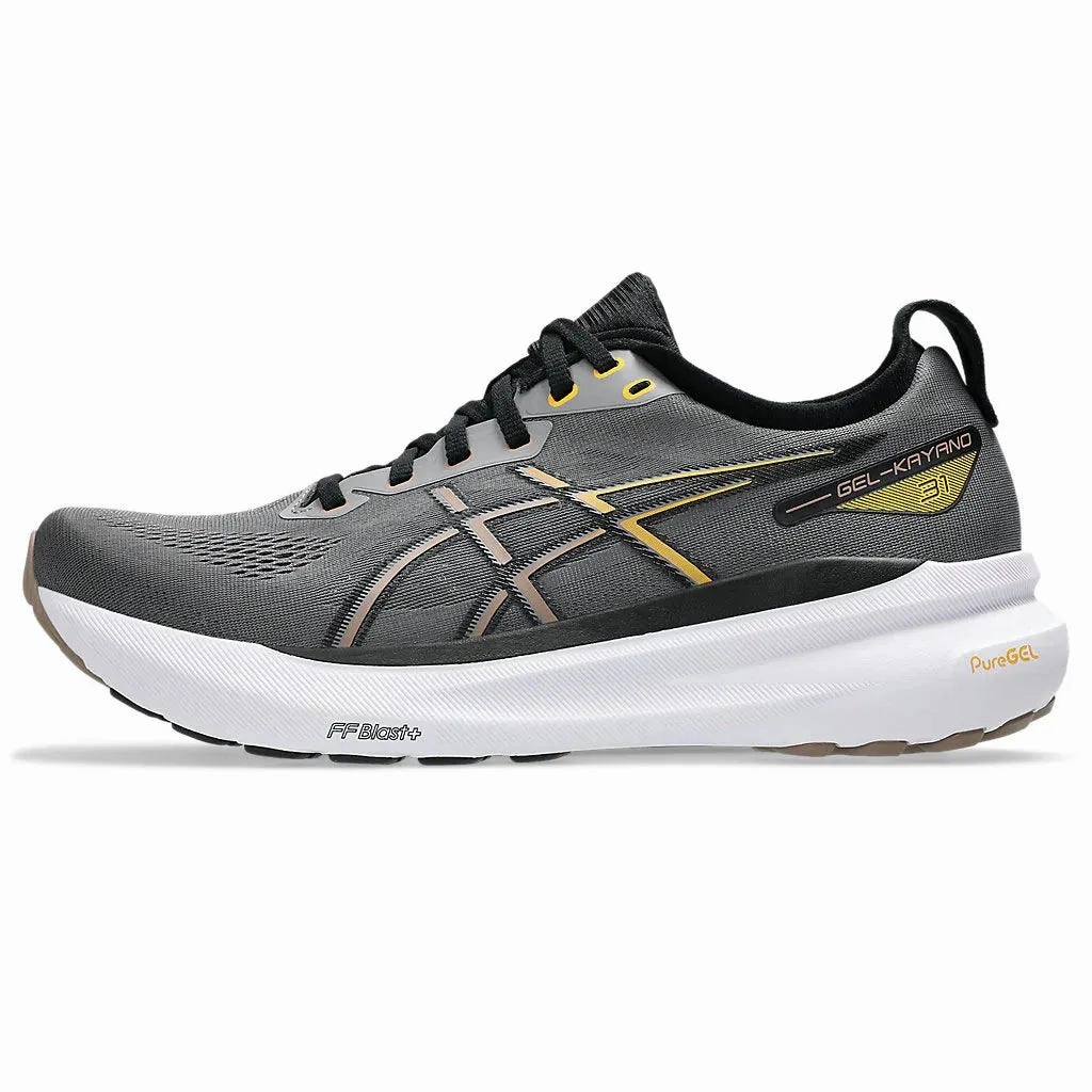 Men's Asics GEL-KAYANO 31 Wide (2E)  Carbon/Taupe Grey Cushion Control Trainers