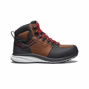 Men's CSA Safety Red Hook Mid WP Keen Utility footwear styles