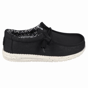 Men's Wally Stretch Canvas Hey Dude footwear options