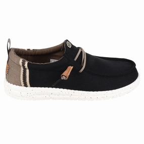 Men's Wally Summer Linen Hey Dude footwear options