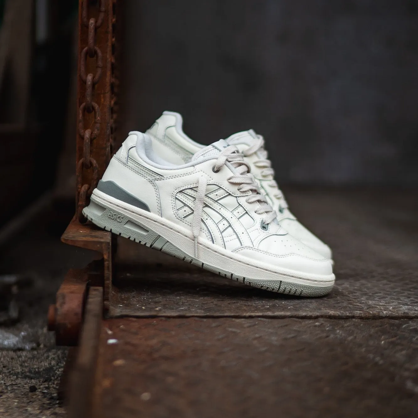 Mens Asics EX89 (Cream/White Sage) Asics sport performance shoes