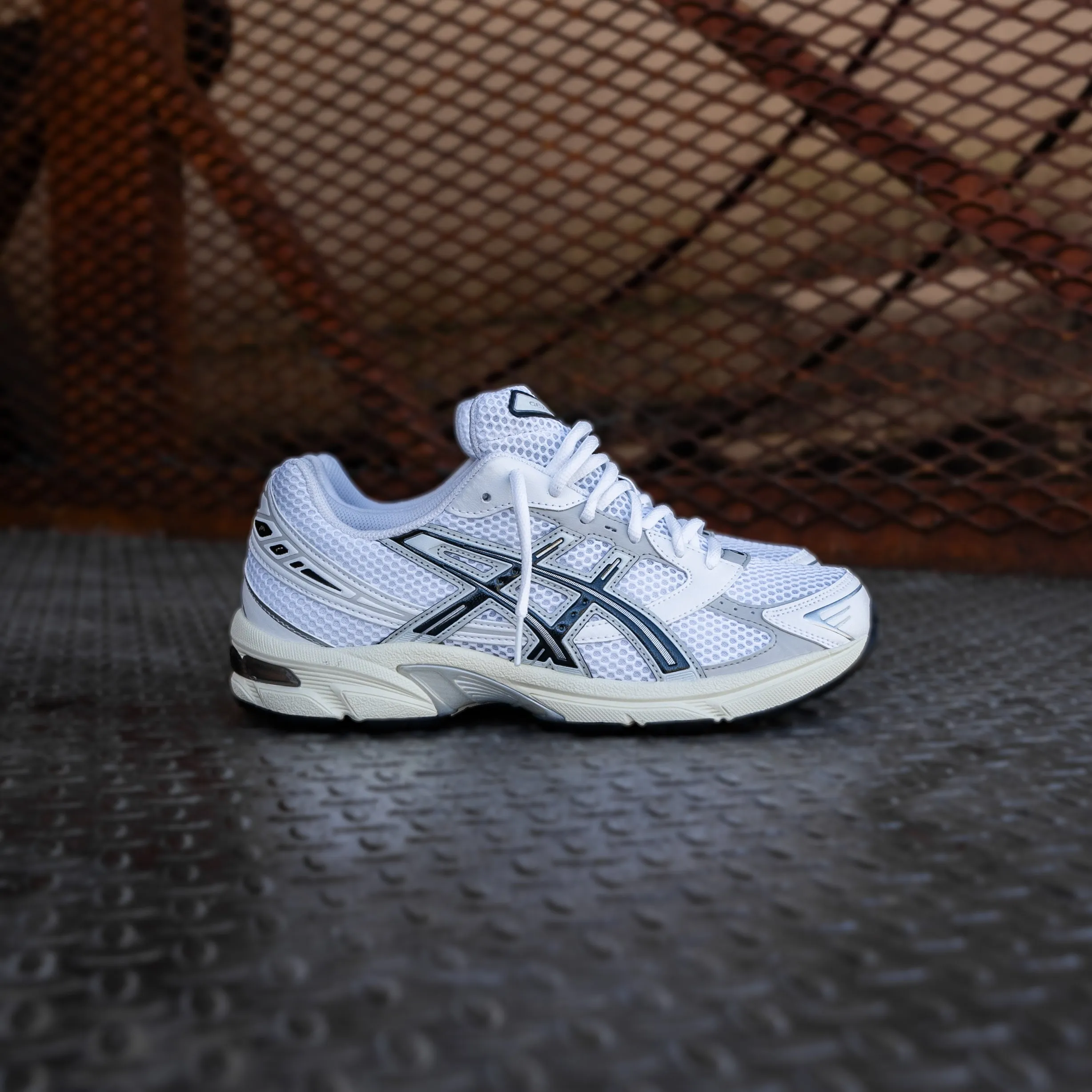 Mens Asics Gel-1130 (White/Cloud Grey) Asics sport performance shoes