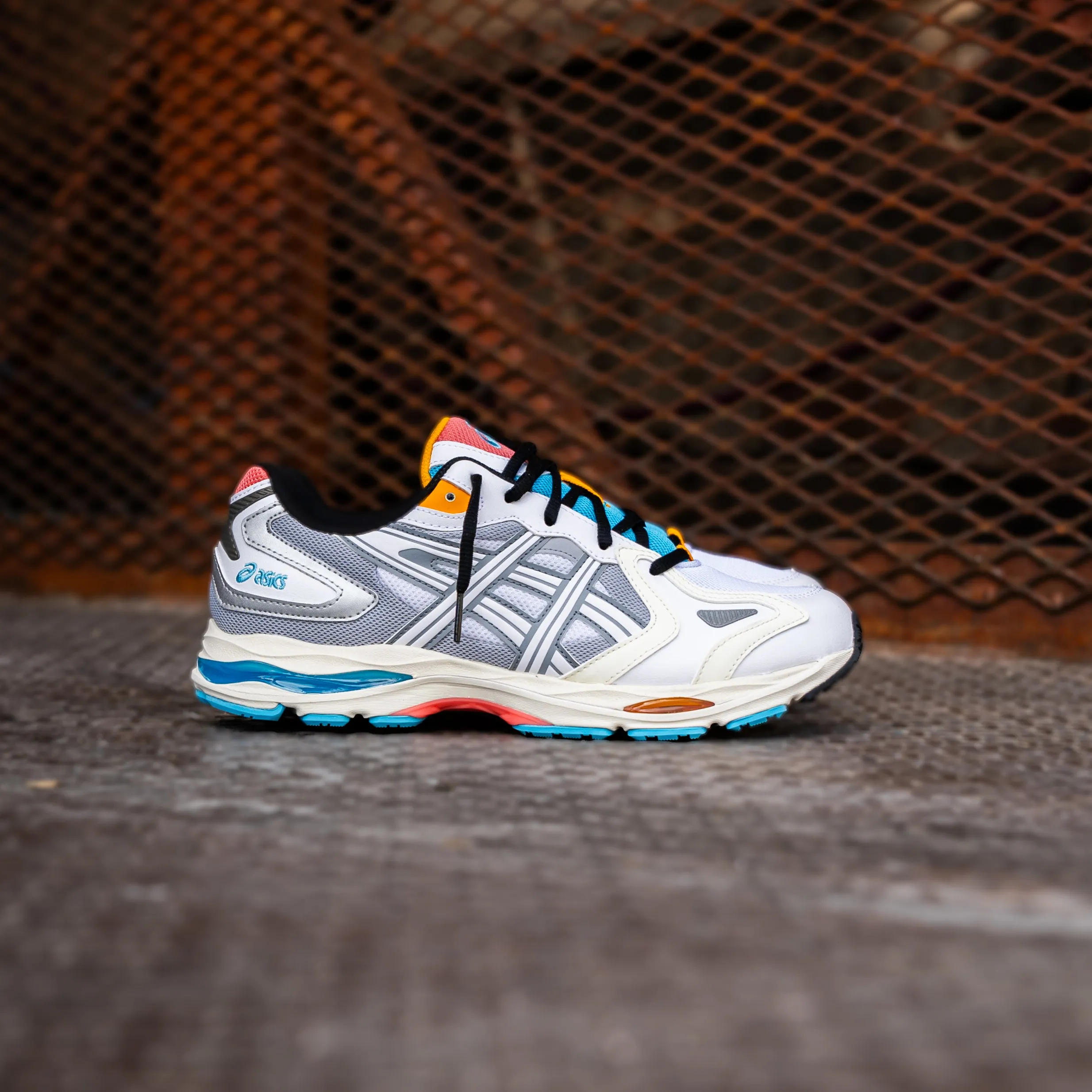 Mens Asics Gel K-1011 (White/Pure Silver) Asics sport performance shoes